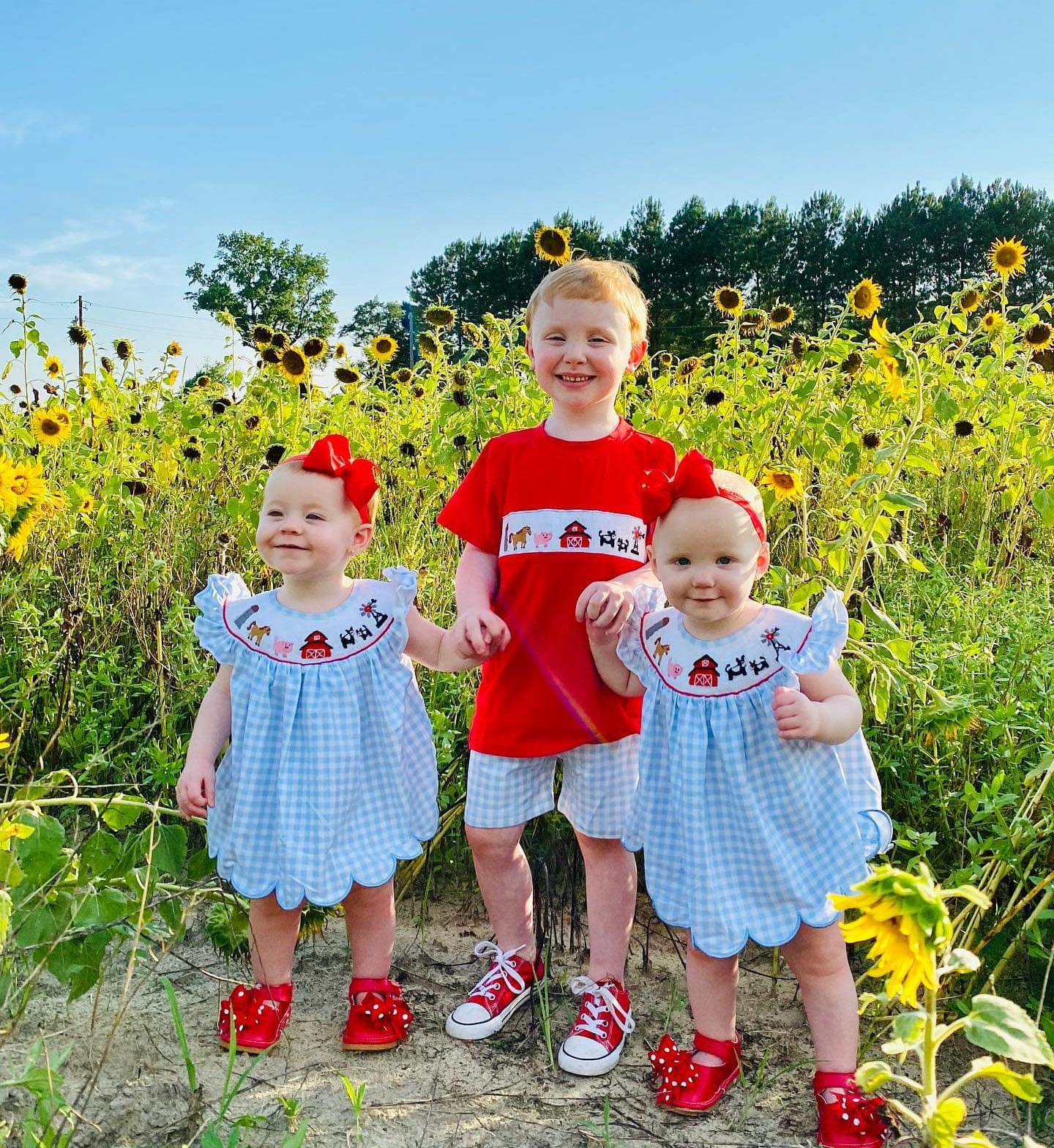 Farm Smocked Short Set