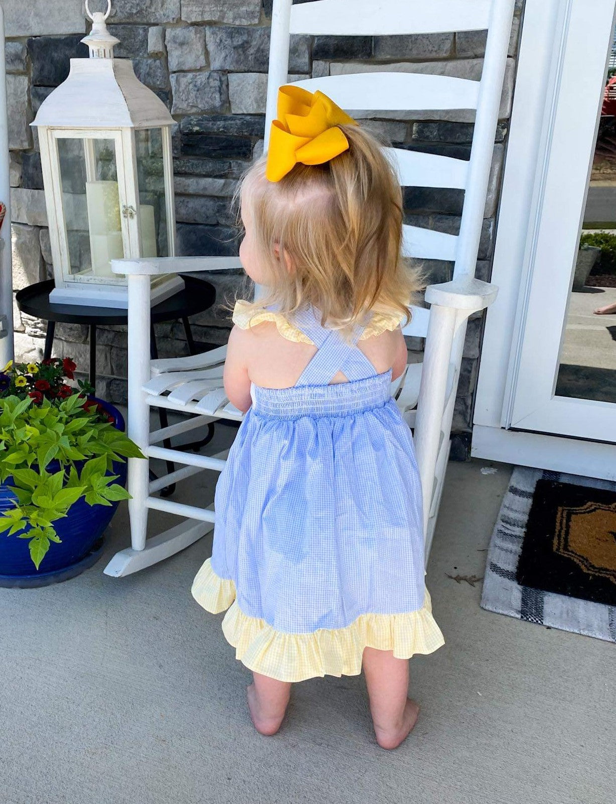 Honey Bee Smocked Dress